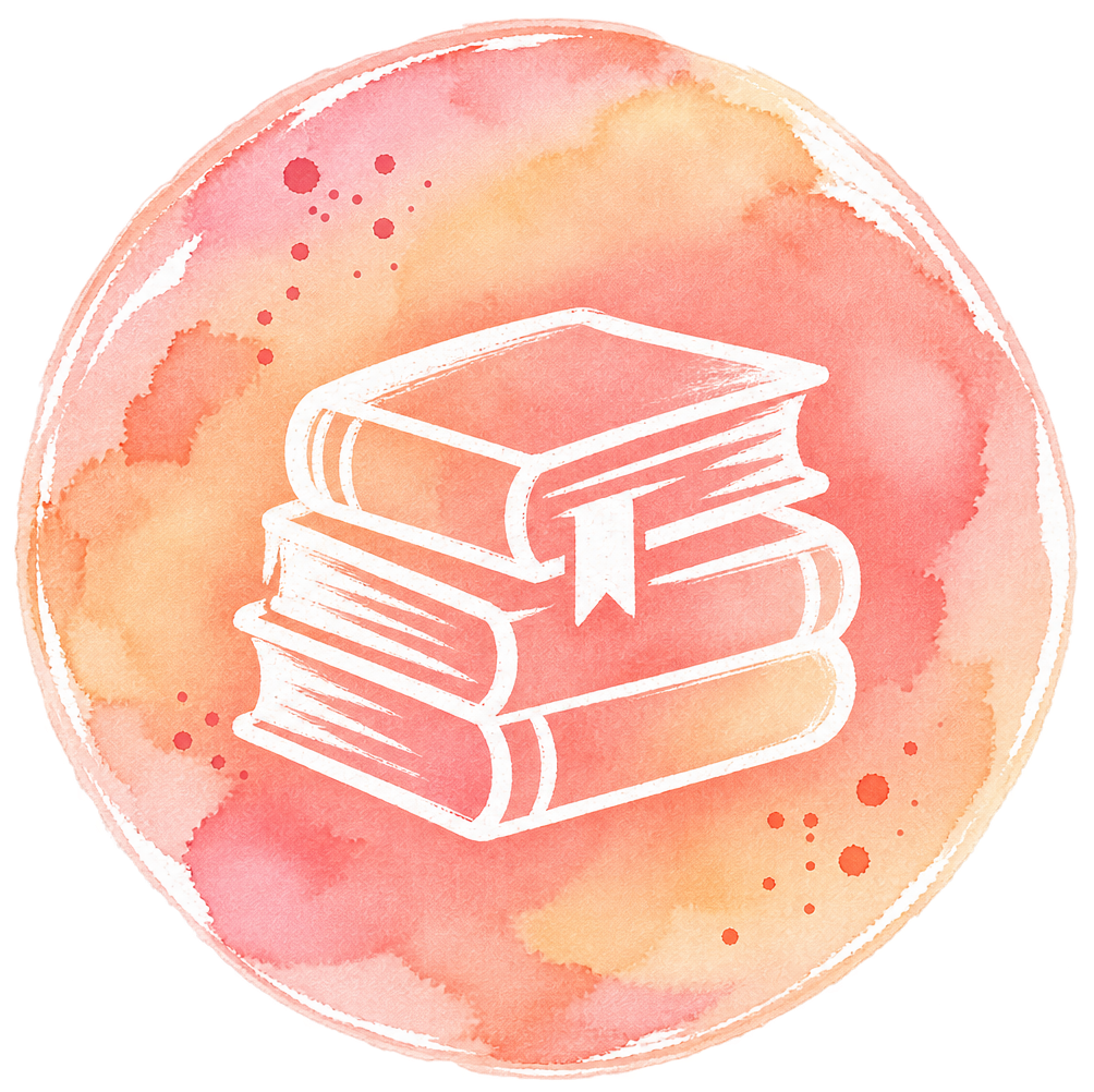 button mit büchern